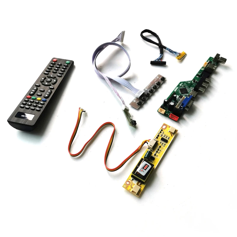 Подходит для HT190WG3/LM190WX1 VGA + аудио USB пульт дистанционного управления