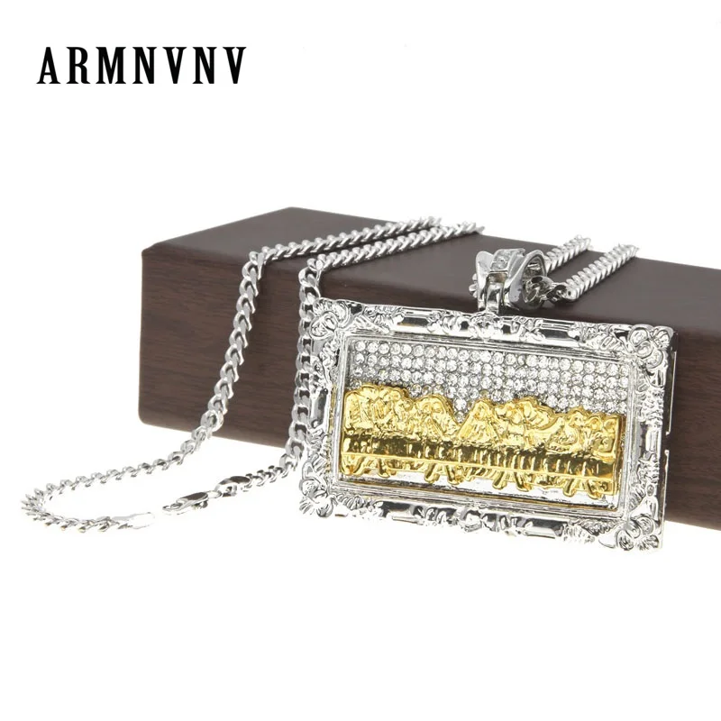 Религиозные Библия очарование кулон с гравировкой католические Италия да Винчи