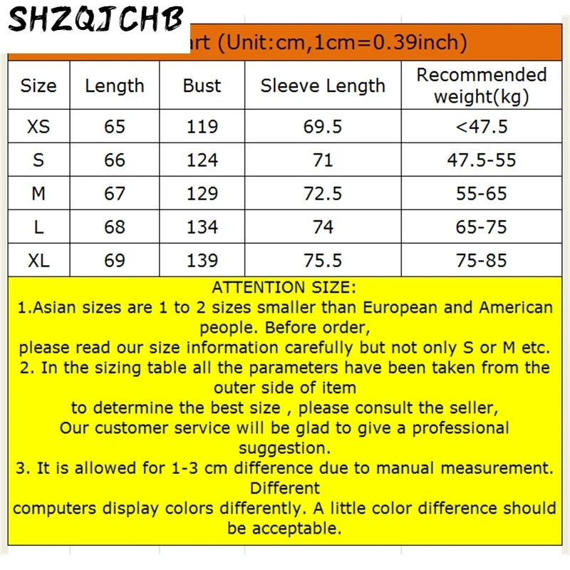 

JCHB 2021 Autumn Winter Jacket Women Korean Style Woman Coat Warm Hooded Female Parkas Thick Clothes Chamarras De Mujer Pph2240