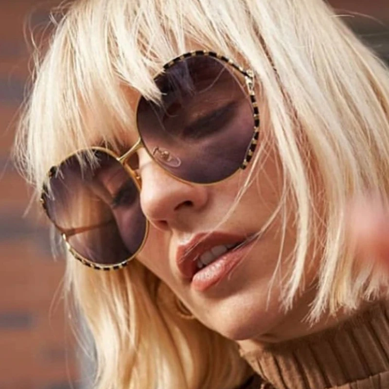 RFOLVE Новое поступление 2020 Модные женские солнцезащитные очки Роскошные брендовые