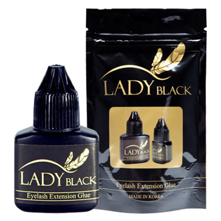 

Made in Korea Lady Black False Eyelashes Planting Glue 3-4 Seconds Fast-drying Grafting Eyelash Glue