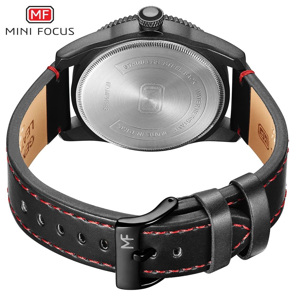 

MINIFOCUS Men Watch Top Luxury Brand Sport Watches Mens Quartz Wristwatch Male Clock Relogio Masculino MF0168G.01