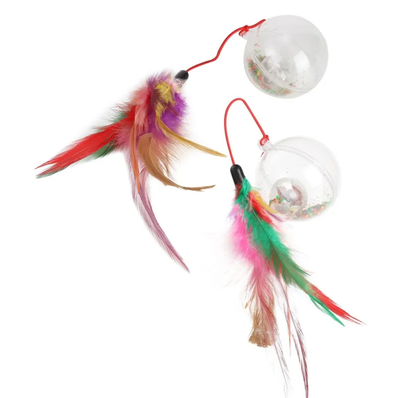 

Pet Cat Toys Electric Rotating Tumble toy Pets Interactive Flashing Ball Toy Cat Tease IQ Training