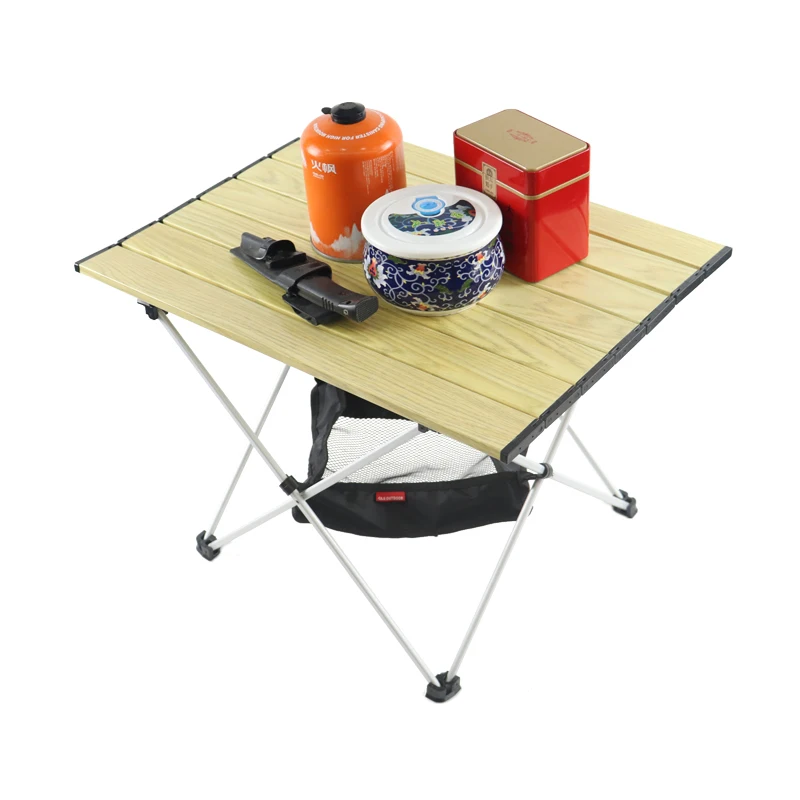 

Ultralight Aluminum Table Compact Camp Table, Portable Folding Camping Tablewith Carry Bag for Outdoor,Picnic