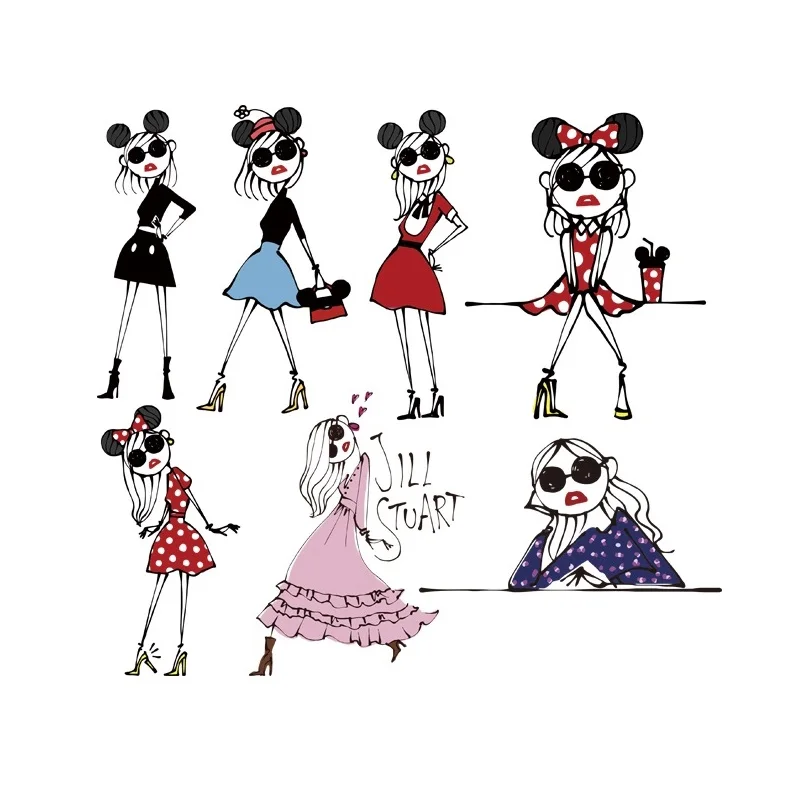 Милые нашивки в форме единорога маленького размера утюжок для перекачки тепла