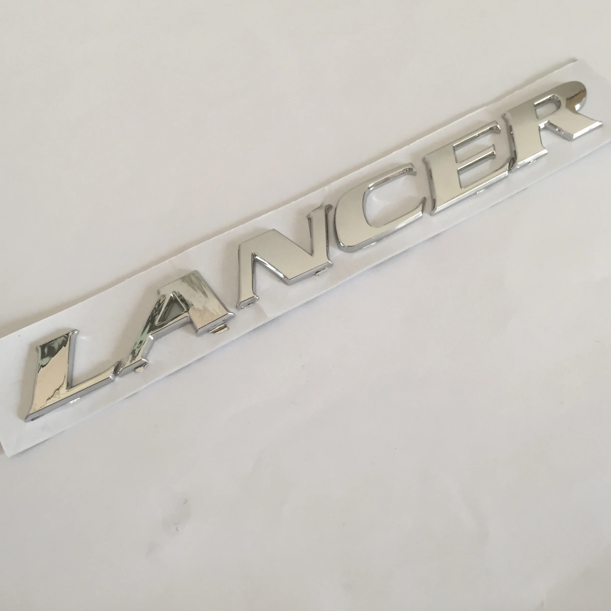10 шт. 3D ABS LANCER Автомобильные буквы задняя фотография эмблема значок наклейка
