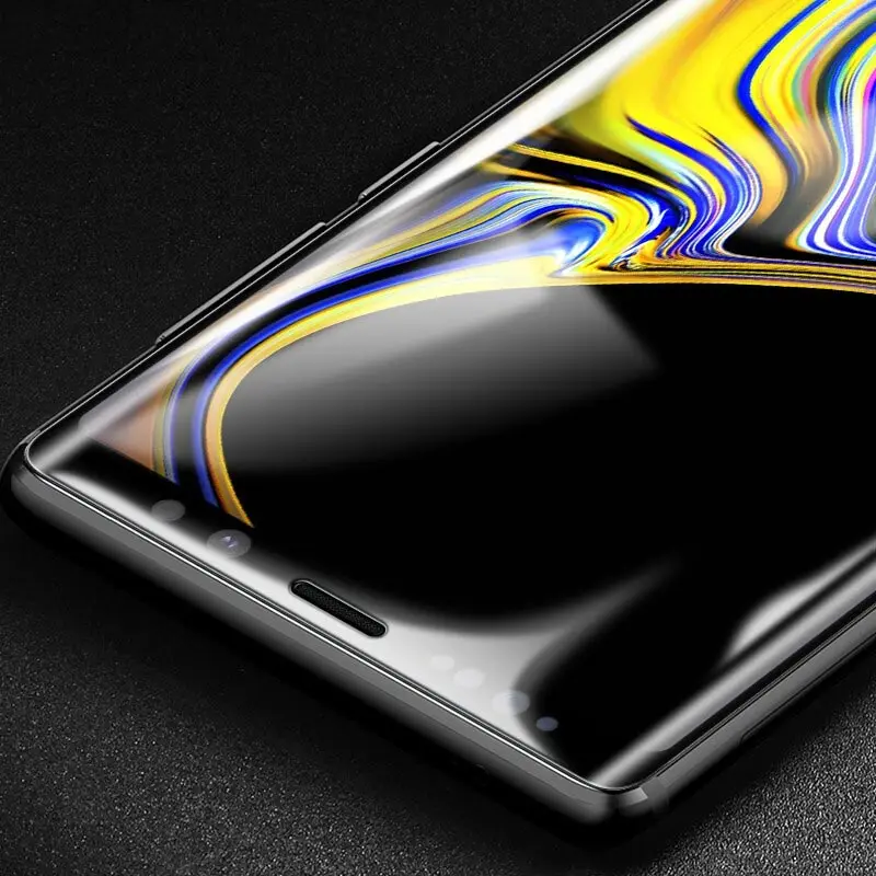 Suntaiho 3D полное изогнутое закаленное стекло для samsung Galaxy Note 9 9H протектор экрана 8