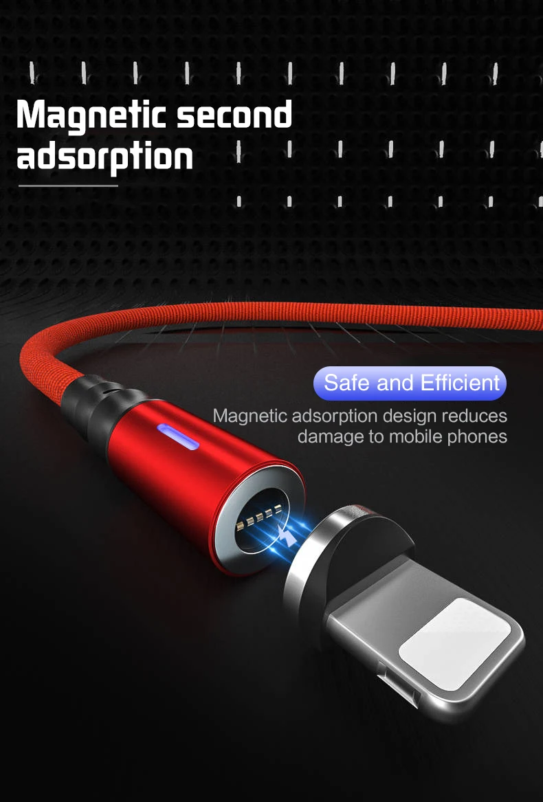 Магнитный Micro USB кабель для iPhone samsung Быстрая зарядка данных провод шнур магнитное зарядное устройство usb type C 1,2 m кабель для мобильного телефона