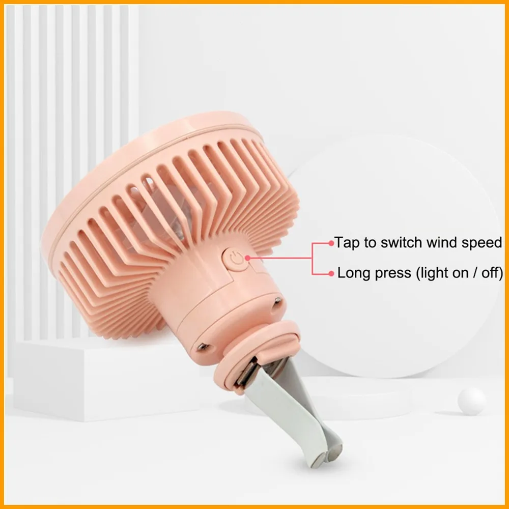 1 шт. Новый Автомобильный светодиодный USB вентилятор питания портативный