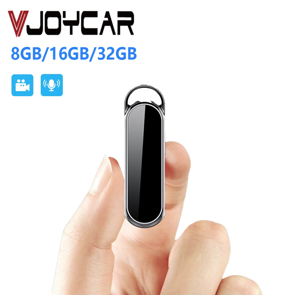 Диктофон VJOYCAR D8 цифровой с функцией записи голоса активацией USB-флеш-накопителем