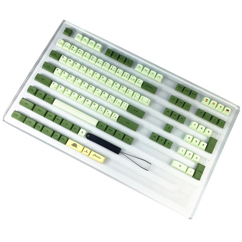 Японский колпачок для ключа маття s Сублимация PBT русский корейский 125 клавиш