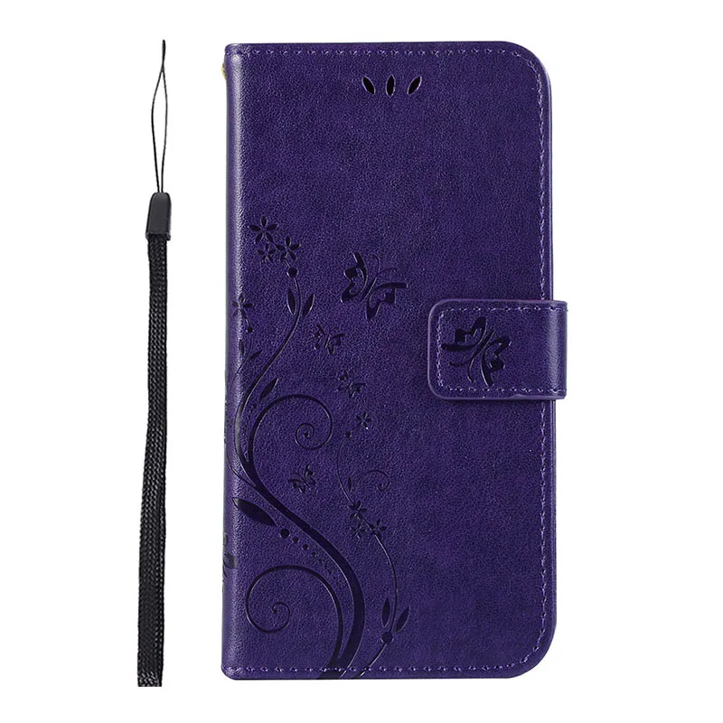 Dark Purple Butterfl Чехол для huawei Honor 9 10 20 Lite 8A 8X чехол для телефона для huawei P Smart P20 Pro P9 Lite mate 20 Lite B95 - Цвет: Dark Purple Butterfl