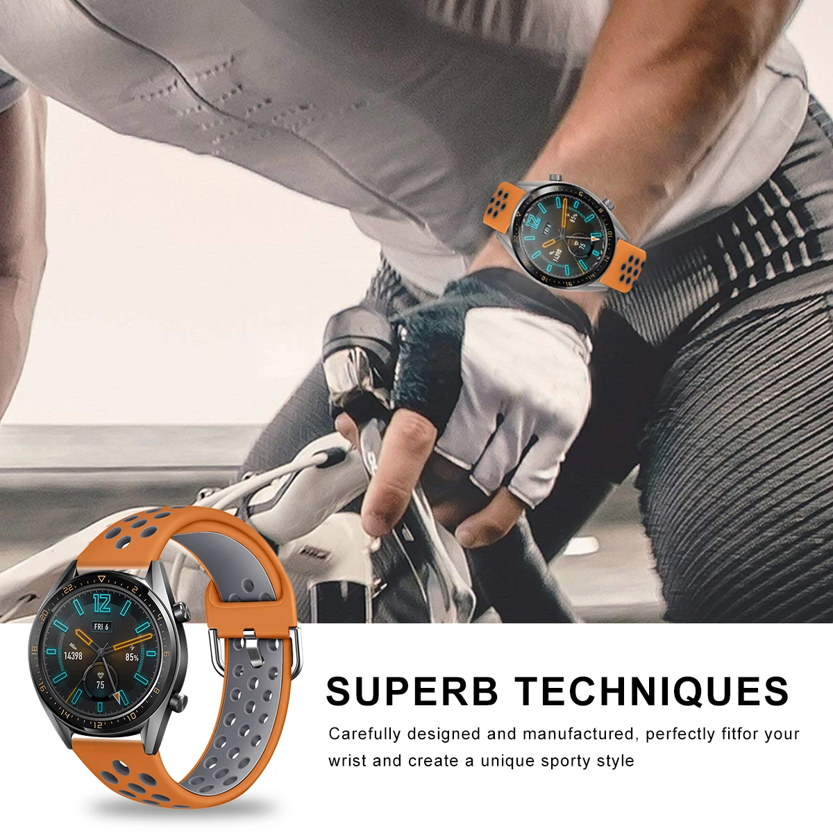 Для huawei Watch GT 2 ремешок 22 мм гибкий мягкий силиконовый Смарт-часы с заменой ремешка браслет для huawei Watch GT2