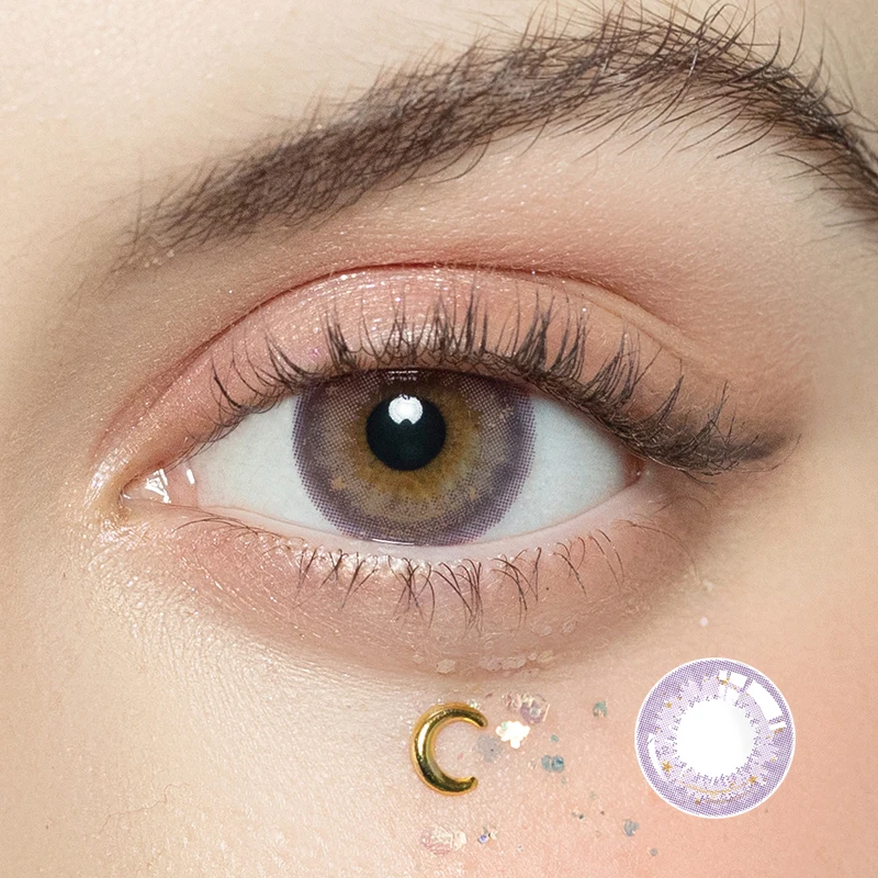 10 шт. контактные линзы с диоптриями изумрудно-зеленые | Красота и здоровье