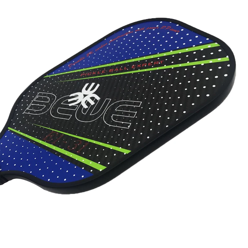 Быстрая Подгонянный свет USAPA одобренный 3K углеродный Графит Pickleball Весло С ПОЛИМЕРНЫМ сотом