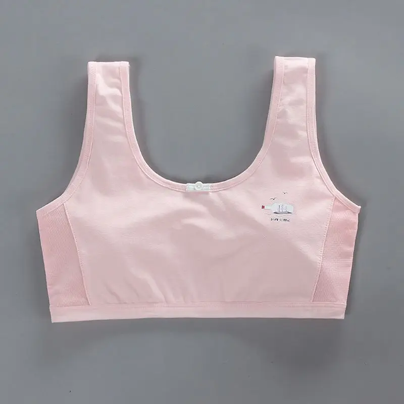 

Teen Girls Sports Bra Kids Top Underwear Young Puberty Training Lingerie 7-16Y Girls Bra