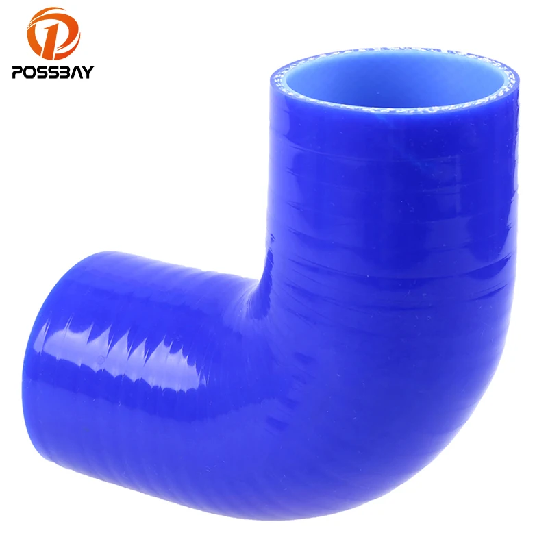Автомобильная силиконовая трубка POSSBAY с постоянным диаметром коленчатая труба