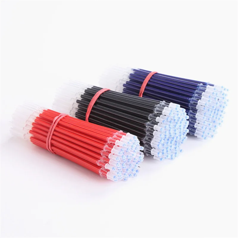 0.38mm 20pcs/bag Gel Pen Refill Office Signature Rods Red Blue Black Ink School Stationery Writing Supplies | Канцтовары для офиса
