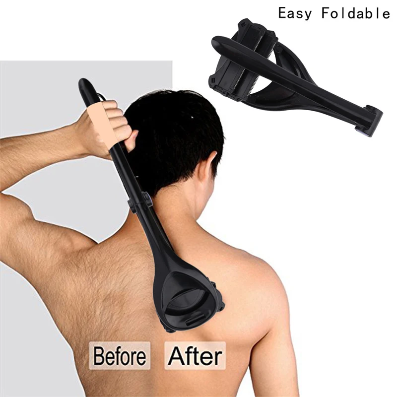 Hotest черная двухголовная бритва с двумя лезвиями для волос триммер ног тела