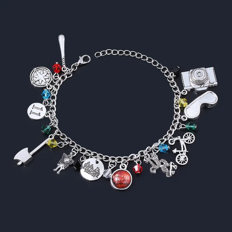 Браслет с подвесками в виде экшн камеры телефона топора браслеты для женщин и