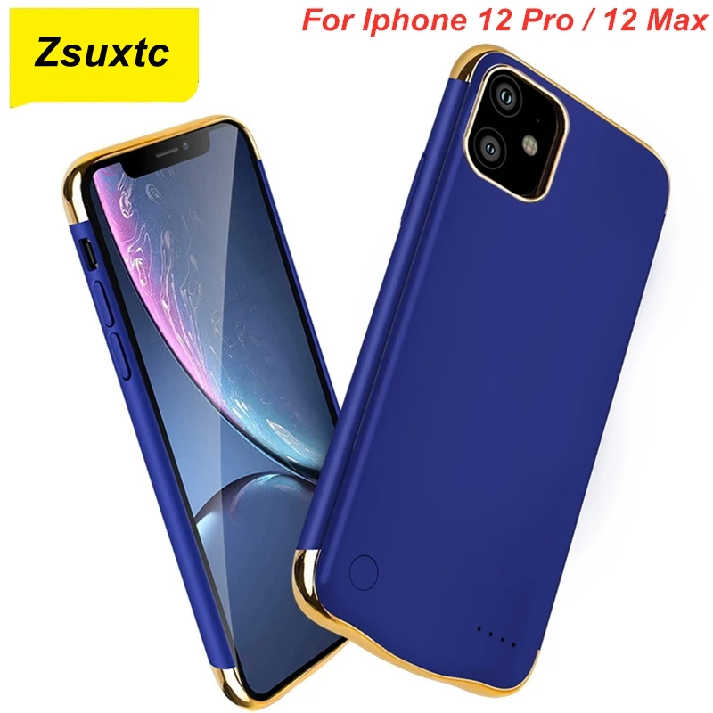 

Ультратонкий чехол для iphone 12 12 Pro, 6000 мАч, 6,1 дюйма