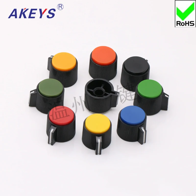 5 шт. потенциометр бакелитовый пластиковый цвет|Крышки переключателей| |