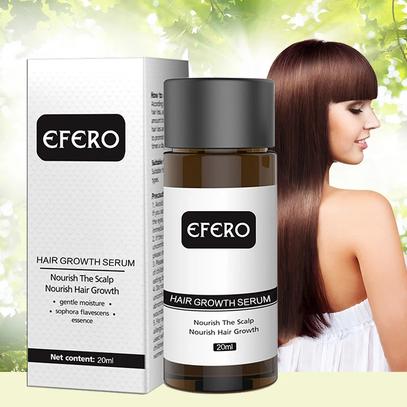 Эссенция для роста волос EFERO мощная против выпадения предотвращение облысения