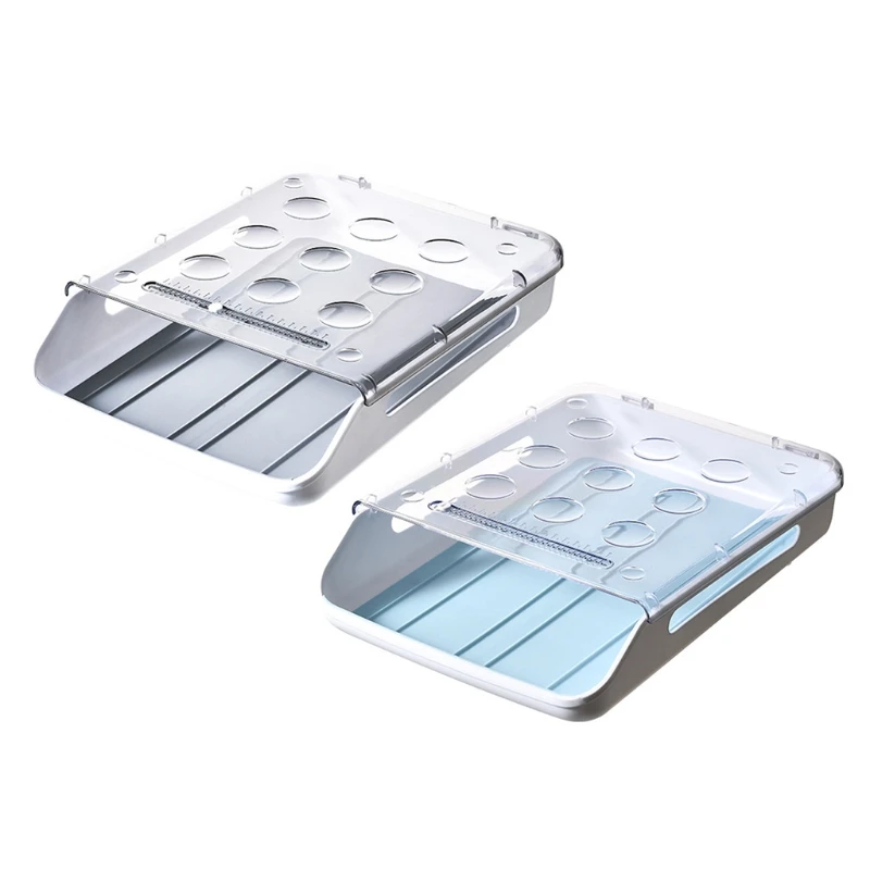 

Холодильник яйцо стеллаж для хранения Контейнер для хранения холодильник выдвижные полки свежий Box Прозрачный акриловый Органайзер для кл...