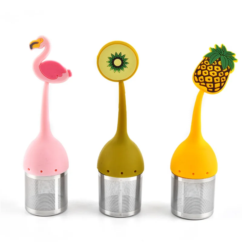 

Silicone Cartoon Tea Strainer Kitchen Gadgets and Accessories Tea Filter for Home and Kitchen Thermos for Tea for Kitchen.75z