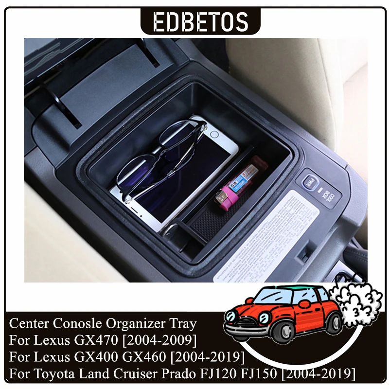 Для Toyota Land Cruiser Prado FJ120 FJ150 и Lexus GX470 GX400 GX460 автомобильный органайзер для хранения предметы автомобильные