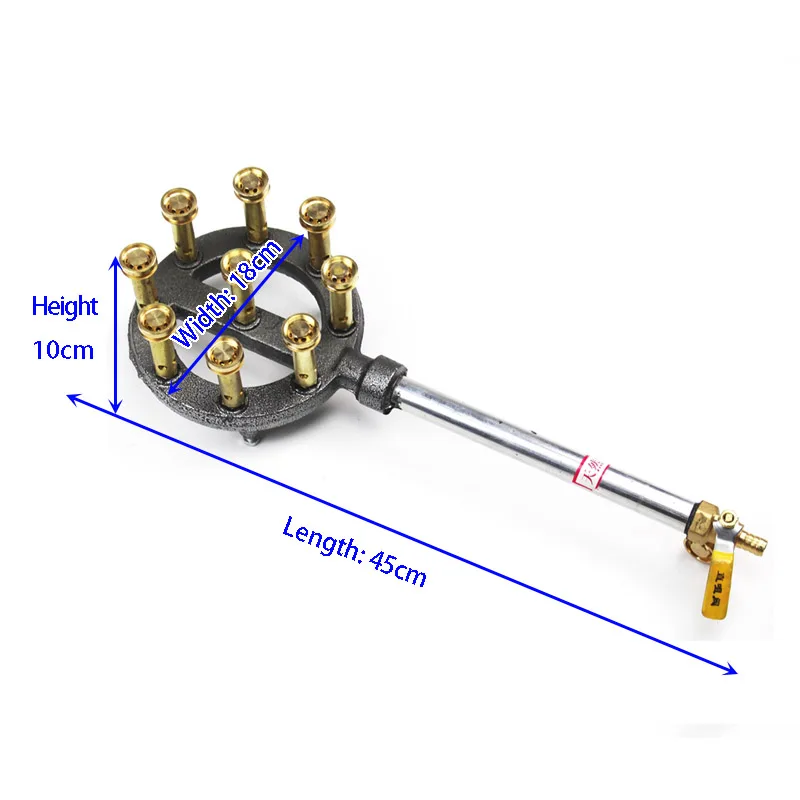 Железная горелка для плиты 1 шт. газовая СЖИЖЕННАЯ духовка плита кухни пропановая