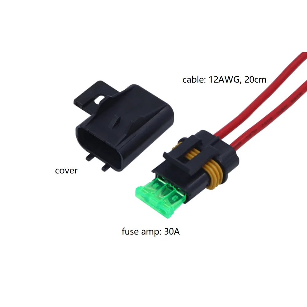4 шт./лот 30 А автомобильный держатель плавкого предохранителя ATC с