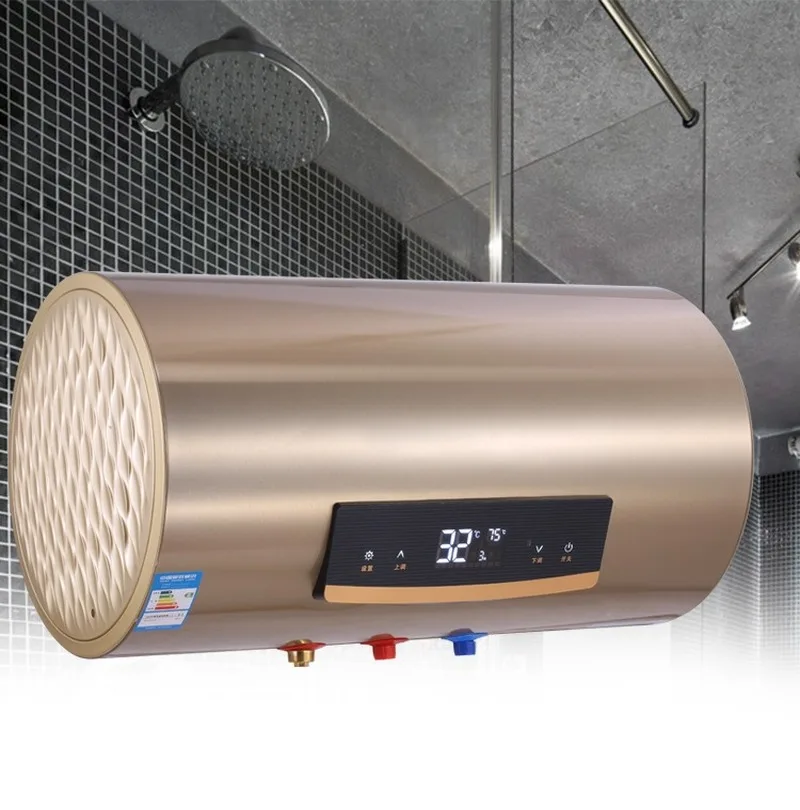 Бытовой электрический водонагреватель умный сенсорный с дистанционным