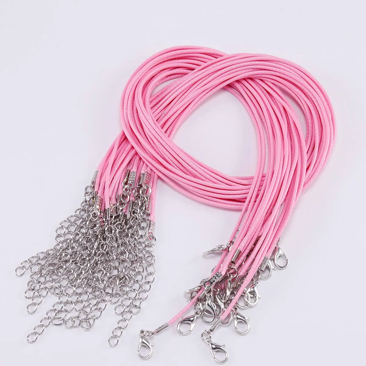 Pink 5 м 10 м/лот удлинитель колье цепь длинное Открытое кольцо из звеньев удлиненные и удлинительные хвосты цепи для Аксессуары для ювелирных изделий - Цвет: Pink