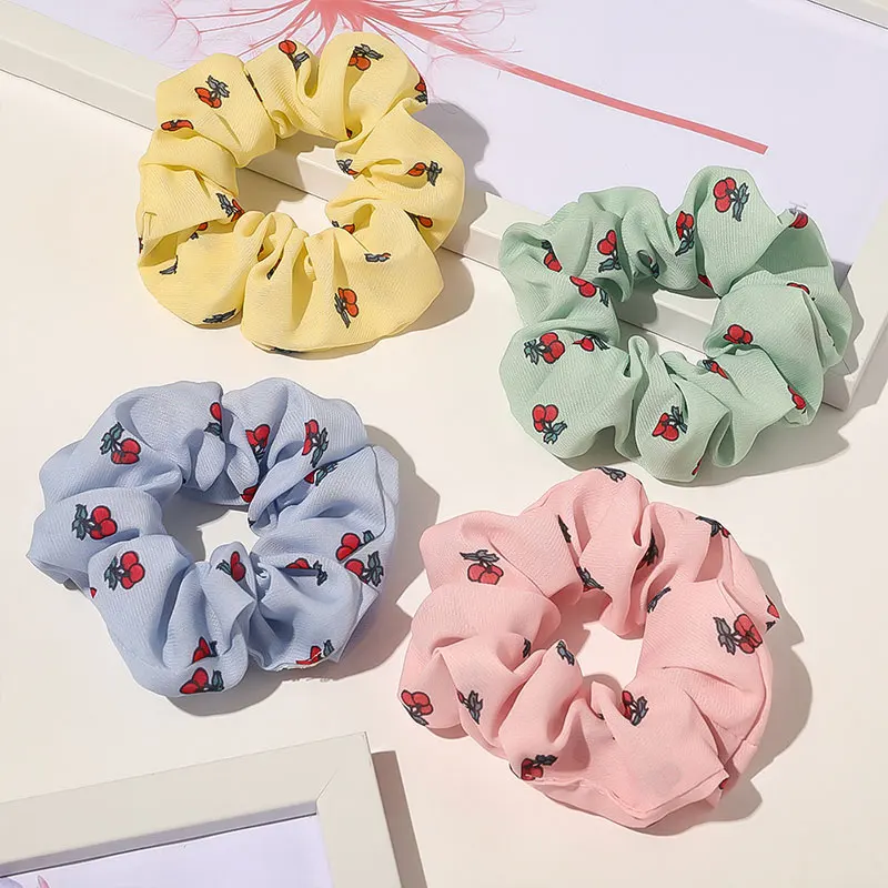 Резинки для волос аксессуары эластичные резинки веревочка кольцо с ромашками и