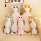 50-130 см Плюшевые игрушки животные кошка милые Креативные длинные мягкие игрушки для офиса спящий подушку мягкая Подарочная кукла для детей