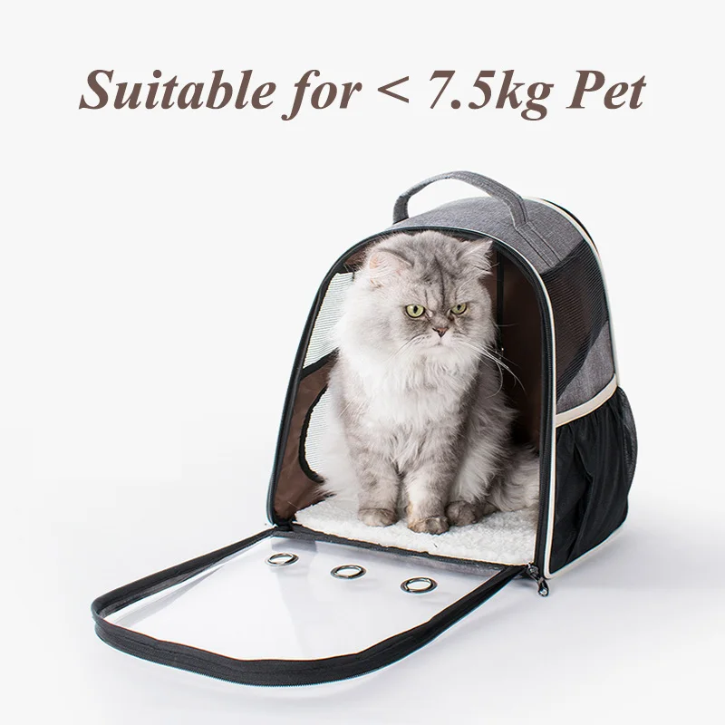 Pet Bingo портативный рюкзак для кошек переноска дышащая сумка прозрачная собак