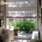 Современная качественная ткань, полное затемнение светильник светофильтр, Римские Оттенки, легко устанавливаемая моющаяся занавеска s, пользовательская драпировка оконной занавески