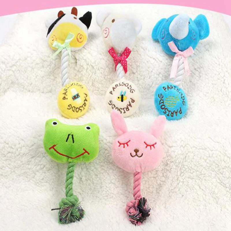 

Dog Chewing Dog Squeak Toy Cute Durable Bite-resistant Funny Pet Dog Toy Cute Cartoon Plush Toy Pet Toy