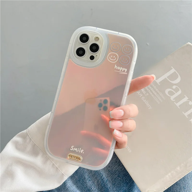 Роскошный блестящий чехол для телефона с лазерной мечтой IPhone 13 12 11 Pro Max XR XS 7 8 Plus X