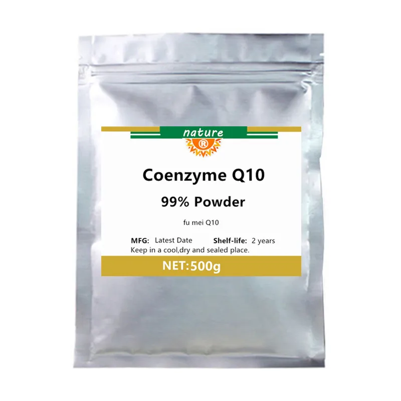 

High Quality Coenzyme Q10 99% Powder,CoQ10,Anti Aging, Anti Fatigue, Fitness, Strengthening The Immune System,Free Shipping