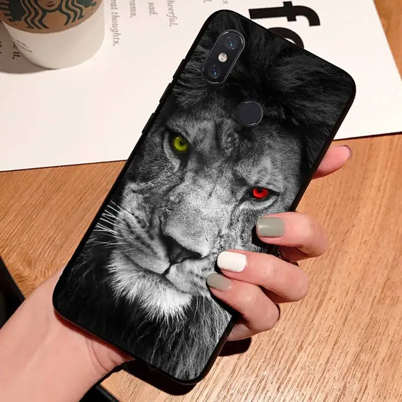 

Lion tiger animal cool Phone Case For Xiaomi Redmi 7 8 9t a3 9se k20 mi8 max3 lite 9 note 9s 10 pro