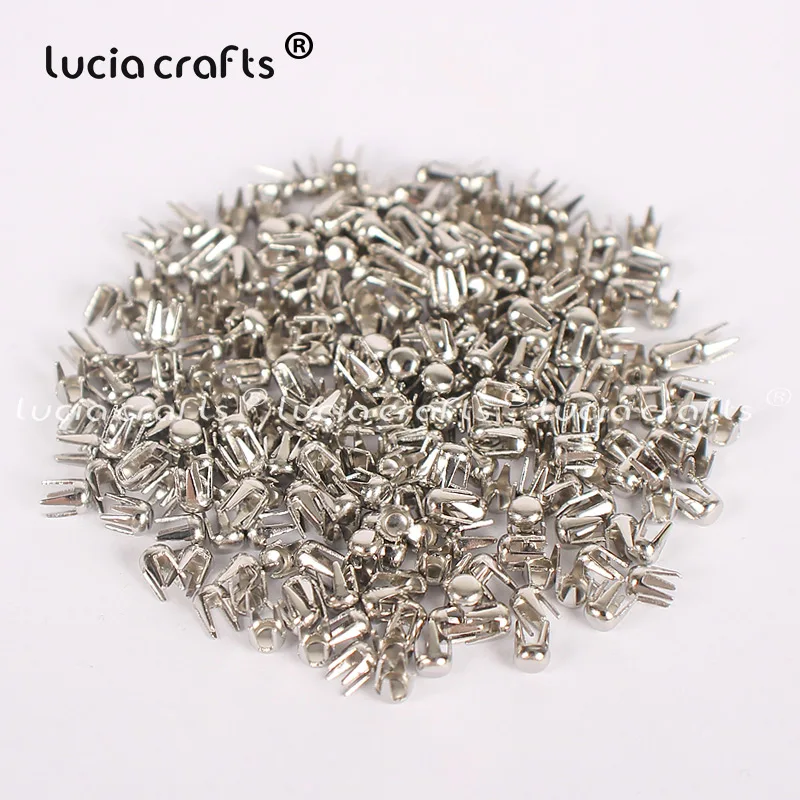 Заклепки с насадкой Lucia Crafts 4/5/6/8/10/12 мм четыре зажима для бусин аксессуары