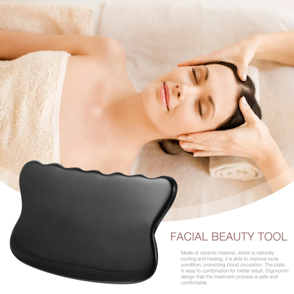 

1pc Facial Body Tool Scraping Plate Body Acupoint Massager