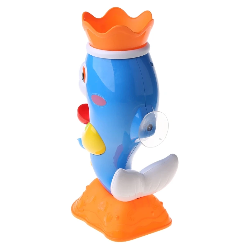 Бесплатная доставка милый Дельфин колесо для ванной игрушка детей инструмент