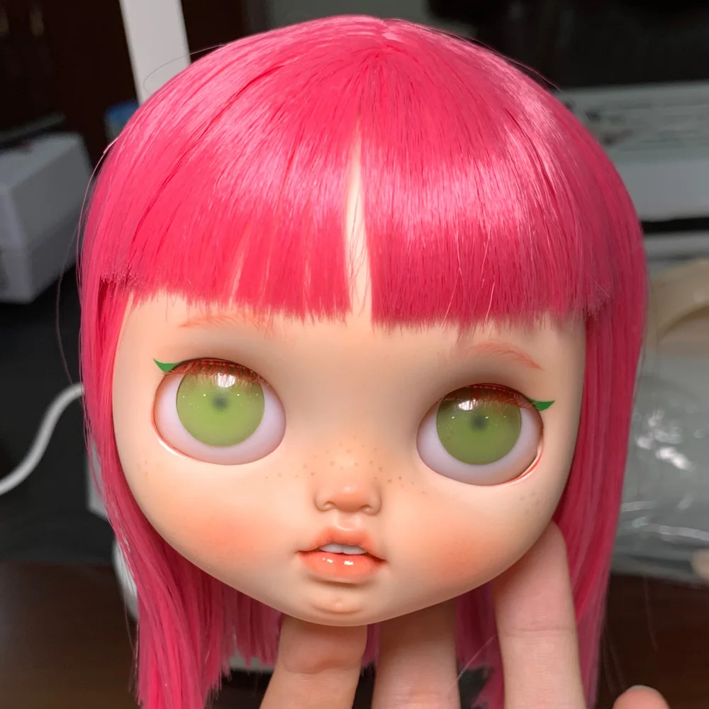 

1/6 BJD 30CM Doll toys 19 joint Top Quality customization doll Nude blyth doll ,makeup white skin face plate