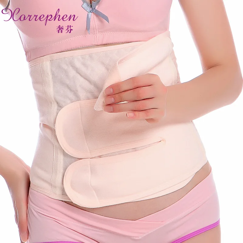 

Cotton postpartum abdominal belt maternity products with corset belt, laparotomy belt and breathable recovery belt