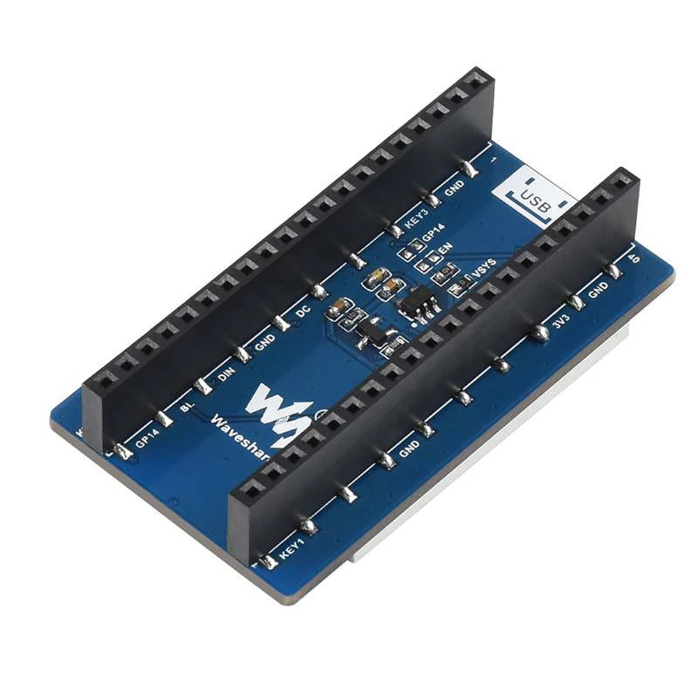 Модуль ЖК дисплея Waveshare 1 44 дюйма встроенный драйвер ST7735S 65K цвета RGB 128 × пикселей