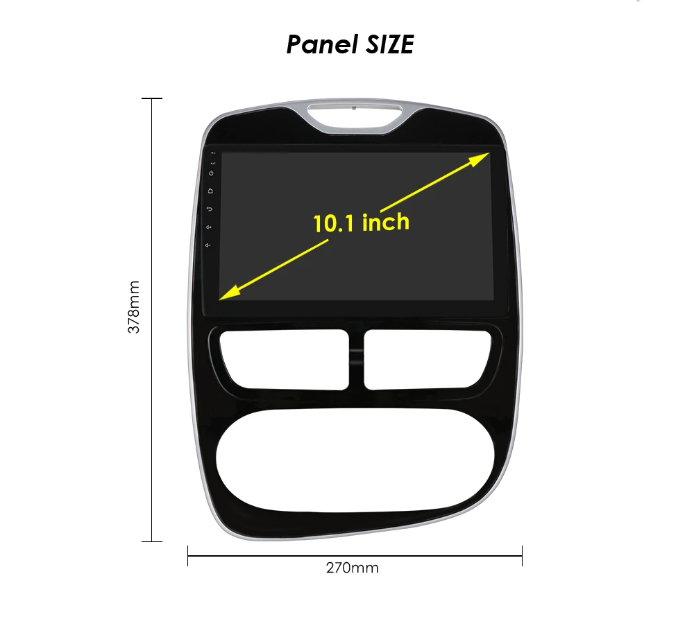 android 10 2din car radio gps for renault clio 3 4 2012 2016 autoradio multimedia 10 1 inch stereo video audio player navigation free global shipping