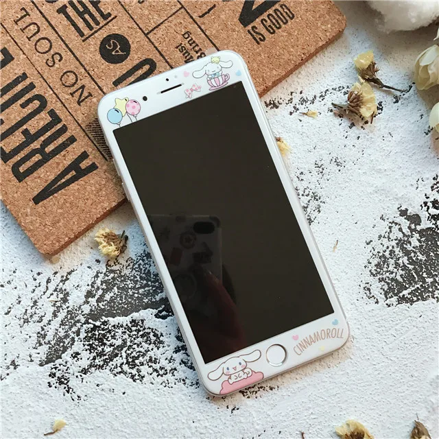3D закаленное стекло для iPhone 8 6 6S 7Plus защита экрана 9H Взрывозащищенная защитная